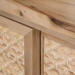 Naturoo Sideboard Rumilly - Rattangeflecht / Mango massiv -Büromöbel Verkäufe 1000239527 210908 16520400028 DETAILS P000000001000239527