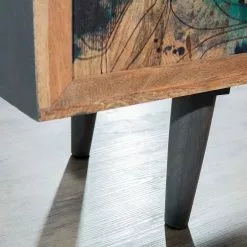 Naturoo Sideboard Valbelle - Mango massiv - Mango / Grau -Büromöbel Verkäufe 1000240805 210113 13371200039 DETAILS P000000001000240805