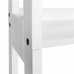 Mørteens Regal Kolding - Bambus massiv - Weiß -Büromöbel Verkäufe 1000241539 211223 123718000143 DETAILS P000000001000241539