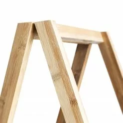 Mørteens Regal Tondern - Bambus teilmassiv - Weiß / Bambus -Büromöbel Verkäufe 1000241543 211223 123718000126 DETAILS P000000001000241543