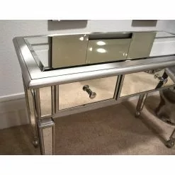 Velvet Studio Schreibtisch Embry - Silber -Büromöbel Verkäufe 1000241547 210121 14211100016 DETAILS P000000001000241547