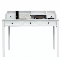 Velvet Studio Sekretär Chambly - Weiß / Schwarz