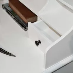 Velvet Studio Sekretär Chambly - Weiß / Schwarz -Büromöbel Verkäufe 1000241548 210121 14212200025 DETAILS P000000001000241548