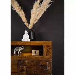 Wolf-Möbel Sideboard Bazac - Inkl. Beleuchtung - Akazie massiv - Akazie / Dunkelgrau 36 Wolf-Möbel Sideboard Bazac - Inkl. Beleuchtung - Akazie massiv - Akazie / Dunkelgrau -Büromöbel Verkäufe 1000243213 220311 030 DETAILS P000000001000243213