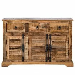 Wolf-Möbel Sideboard Senille - Mango massiv -Büromöbel Verkäufe 1000243214 220314 041 DETAILS P000000001000243214