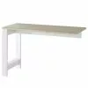 Ridgevalley Schreibtisch-Ansatz Jasmund - Pinie Weiß Dekor -Büromöbel Verkäufe 1000244995 210504 06304000025 IMAGE P000000001000244995