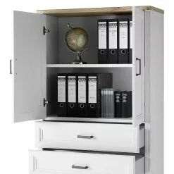 Ridgevalley Büroschrank Jasmund I - Pinie Weiß Dekor / Eiche Artisan Dekor 16 Ridgevalley Büroschrank Jasmund I - Pinie Weiß Dekor / Eiche Artisan Dekor -Büromöbel Verkäufe 1000244999 210504 06305500062 DETAILS P000000001000244999