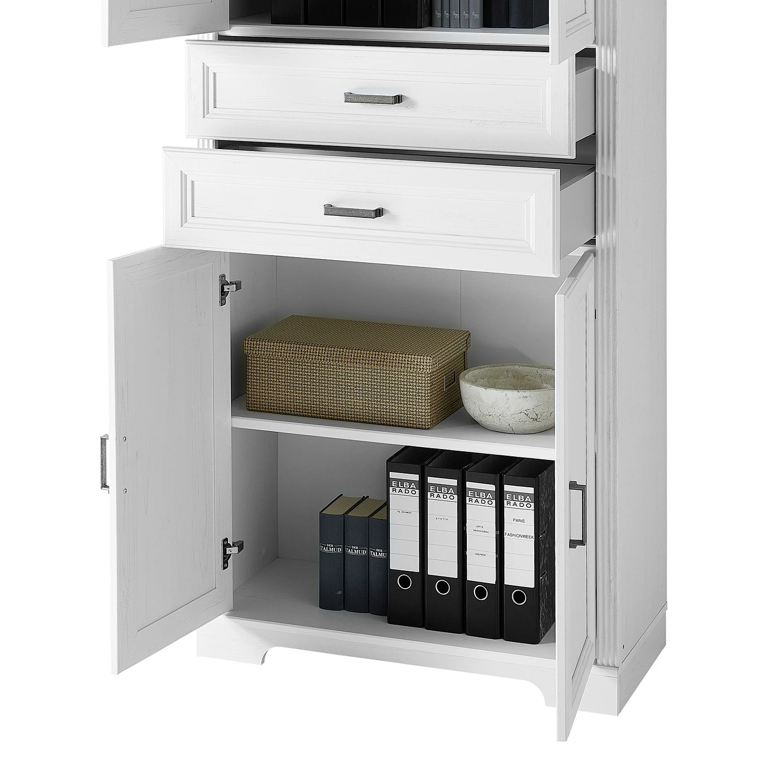 Ridgevalley Büroschrank Jasmund I - Pinie Weiß Dekor / Eiche Artisan Dekor 10 Ridgevalley Büroschrank Jasmund I - Pinie Weiß Dekor / Eiche Artisan Dekor – Bild 8