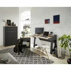 Ridgevalley Sekretär Jasmund - Graphit -Büromöbel Verkäufe 1000245000 210504 06305600066 MOOD DETAILS P000000001000245000 mood