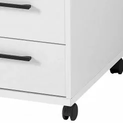 Furnitive Rollcontainer Lemuy - Weiß / Anthrazit -Büromöbel Verkäufe 1000245002 210504 06310800099 DETAILS P000000001000245002