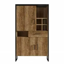 Red Living Regal Turriers II - Fichte Dekor / Matt Schwarz 12 Red Living Regal Turriers II - Fichte Dekor / Matt Schwarz -Büromöbel Verkäufe 1000245426 210217 13063000103 DETAILS P000000001000245426