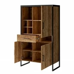 Red Living Regal Turriers II - Fichte Dekor / Matt Schwarz 13 Red Living Regal Turriers II - Fichte Dekor / Matt Schwarz -Büromöbel Verkäufe 1000245426 210217 13063100104 DETAILS P000000001000245426