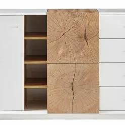 Loftscape Sideboard Crecora II - Weiß / Eiche Dekor -Büromöbel Verkäufe 1000246791 210727 12504700010 DETAILS P000000001000246791