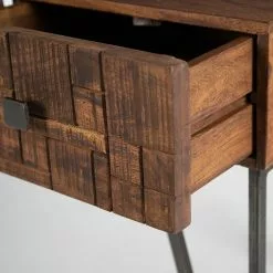 Wolf-Möbel Schreibtisch Bubry - Akazie massiv / Eisen - Akazie / Anthrazit 23 Wolf-Möbel Schreibtisch Bubry - Akazie massiv / Eisen - Akazie / Anthrazit -Büromöbel Verkäufe 1000246833 220330 034 DETAILS P000000001000246833