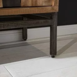 Ars manufacti Büroregal Domme II - Akazie massiv / Eisen - Akazie / Anthrazit -Büromöbel Verkäufe 1000246834 220705 023 MOOD DETAILS P000000001000246834 mood