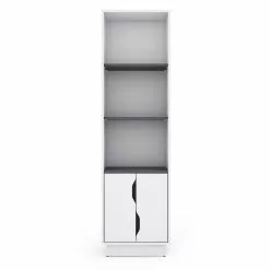 Furnitive Regal Paroy - Weiß / Grau -Büromöbel Verkäufe 1000248352 210217 09444300033 DETAILS P000000001000248352