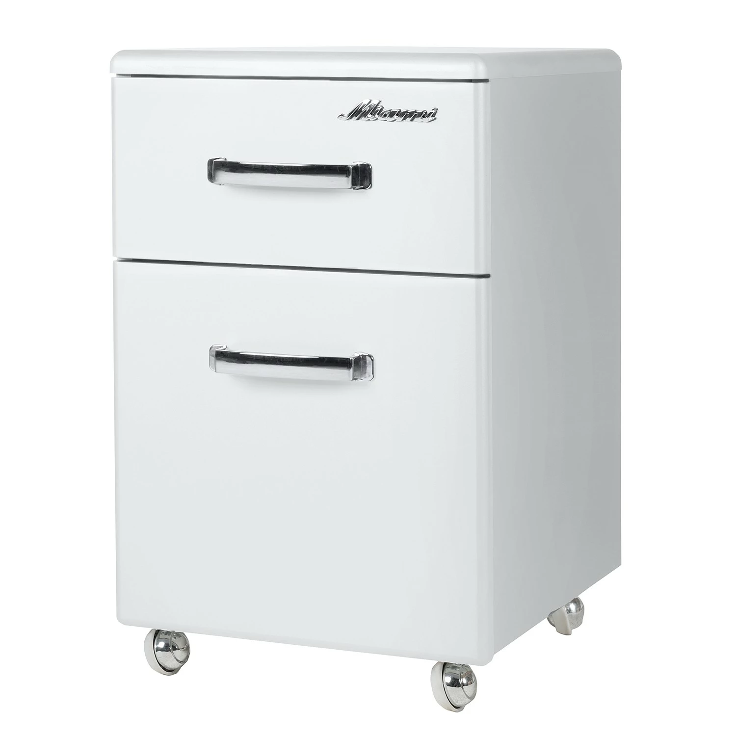 Furnitive Rollcontainer Limay I - Weiß 3 Furnitive Rollcontainer Limay I - Weiß