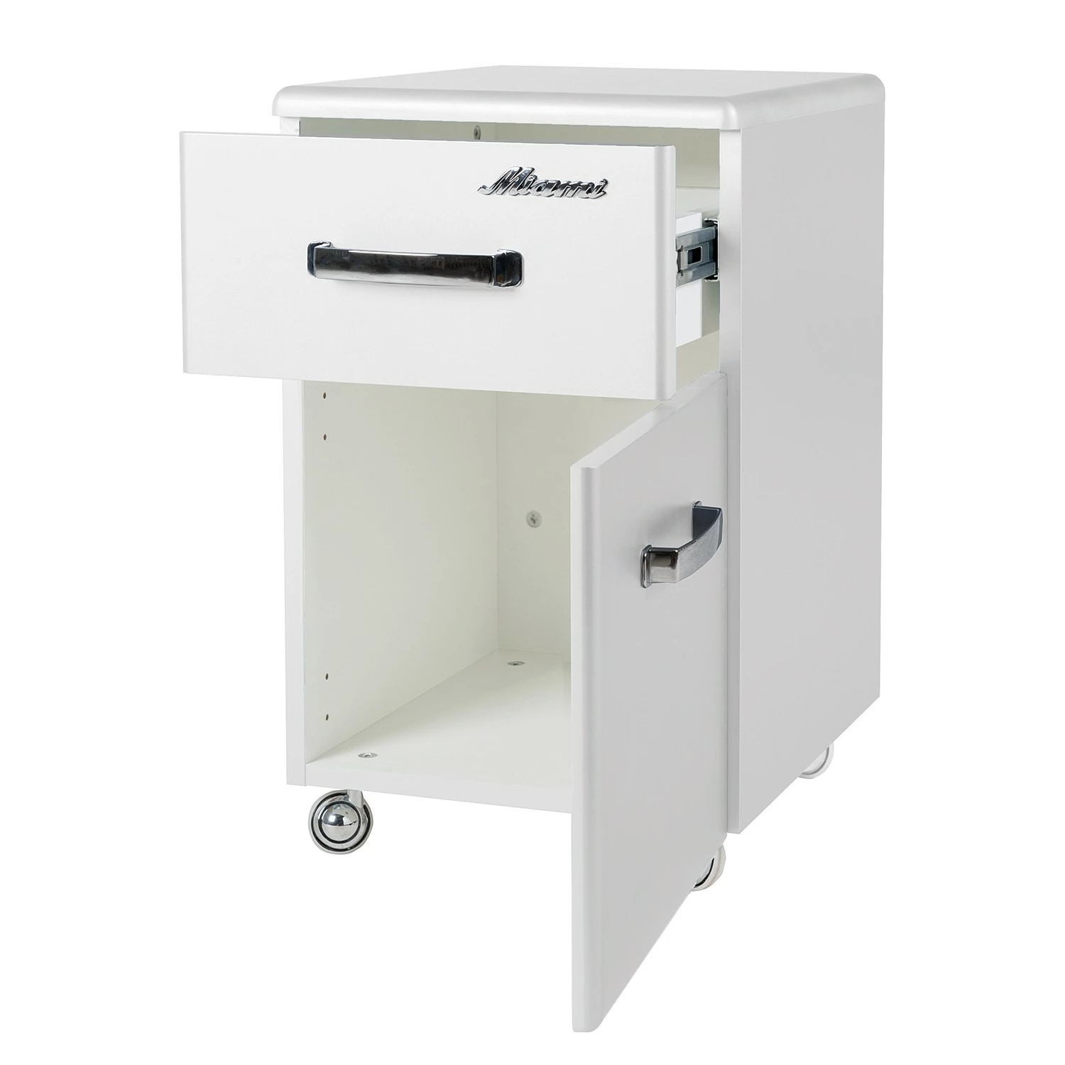 Furnitive Rollcontainer Limay I - Weiß 4 Furnitive Rollcontainer Limay I - Weiß – Bild 2