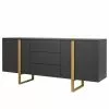 Tenzo Sideboard Birka I - Anthrazit