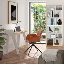 Temahome Schreibtisch Fiore - Wabenplatte - Eiche / Weiß 13 Temahome Schreibtisch Fiore - Wabenplatte - Eiche / Weiß -Büromöbel Verkäufe 1000252074 210302 16061700003 MOOD DETAILS P000000001000252074 mood