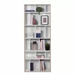 Temahome Regal Group 72 - Wabenplatte - Weiß / Hellbraun -Büromöbel Verkäufe 1000252075 210302 16063100014 DETAILS P000000001000252075