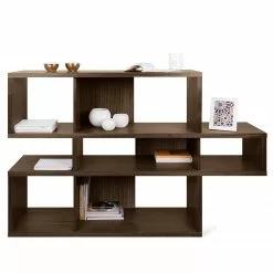 Temahome Regal London I - Walnuss -Büromöbel Verkäufe 1000255230 210324 15033300086 DETAILS P000000001000255230