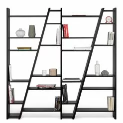 Temahome Regal Malcom IV - Schwarz -Büromöbel Verkäufe 1000255236 210324 15033300135 DETAILS P000000001000255236