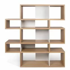 Temahome Regal London II - Eiche / Weiß 14 Temahome Regal London II - Eiche / Weiß -Büromöbel Verkäufe 1000255255 210324 15033500300 DETAILS P000000001000255255