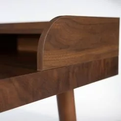 Ars Natura Schreibtisch Napo - Walnuss Dekor -Büromöbel Verkäufe 1000256381 220325 034 DETAILS P000000001000256381