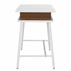 Fredriks Schreibtisch Paide - (Höhenverstellbar) - Hochglanz Weiß / Walnuss Dekor 35 Fredriks Schreibtisch Paide - (Höhenverstellbar) - Hochglanz Weiß / Walnuss Dekor -Büromöbel Verkäufe 1000256389 220331 050 DETAILS P000000001000256389