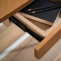 Fredriks Schreibtisch Azua - Eiche Dekor / Weiß -Büromöbel Verkäufe 1000256391 220407 033 DETAILS P000000001000256391