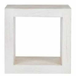 Wolf-Möbel Regal Maison - Akazie massiv - Akazie Stone / Antik Weiß -Büromöbel Verkäufe 1000257242 220330 031 DETAILS P000000001000257242