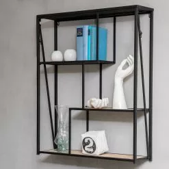 Red Living Regal Cap Cana III - Echtholzfurnier / Metall - Spießtanne / Schwarz -Büromöbel Verkäufe 1000259766 210720 15345600004 MOOD DETAILS P000000001000259766 mood