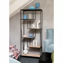 Red Living Regal Cap Cana II - Echtholzfurnier / Metall - Spießtanne / Schwarz -Büromöbel Verkäufe 1000259773 210720 15345700007 MOOD DETAILS P000000001000259773 mood