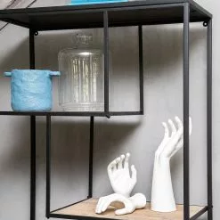 Red Living Regal Cap Cana II - Echtholzfurnier / Metall - Spießtanne / Schwarz -Büromöbel Verkäufe 1000259773 210720 15345700009 DETAILS P000000001000259773