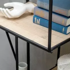 Red Living Regal Cap Cana II - Echtholzfurnier / Metall - Spießtanne / Schwarz -Büromöbel Verkäufe 1000259773 210720 15345700010 DETAILS P000000001000259773