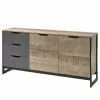 Red Living Sideboard Cocody II - Eiche Montana Dekor / Grau
