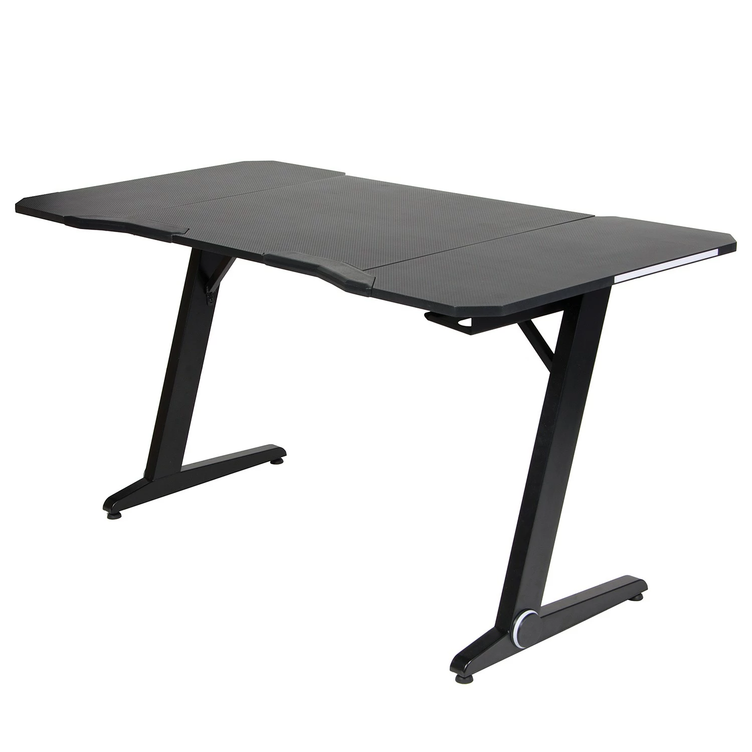 Duo Collection LED Gaming Tisch Game Rocker GT-45 - Carbon Dekor / Schwarz 3 Duo Collection LED Gaming Tisch Game Rocker GT-45 - Carbon Dekor / Schwarz