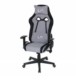Duo Collection Gamingchair Game-Rocker G-20 II - Webstoff & Kunstleder / Nylon - Grau / Schwarz