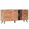 Naturoo Sideboard Manabi - Akazie massiv - Akazie / Anthrazit 2 Naturoo Sideboard Manabi - Akazie massiv - Akazie / Anthrazit -Büromöbel Verkäufe 1000261413 210430 11574900001 IMAGE P000000001000261413