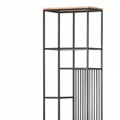 Red Living Regal Uulu III - Akazie massiv / Metall - Akazie / Schwarz -Büromöbel Verkäufe 1000261436 210430 11593000077 DETAILS P000000001000261436