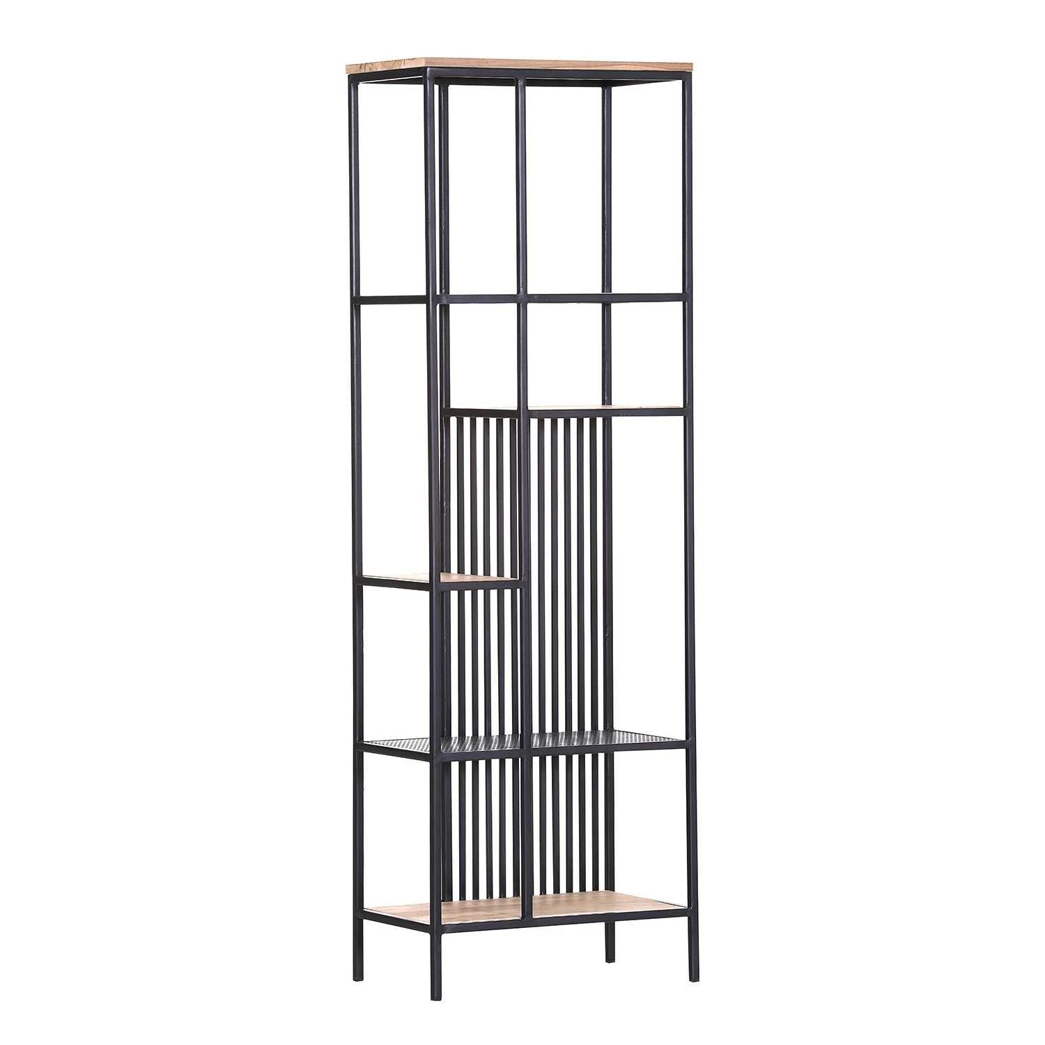 Red Living Regal Uulu IV - Akazie massiv / Metall - Akazie / Schwarz 3 Red Living Regal Uulu IV - Akazie massiv / Metall - Akazie / Schwarz