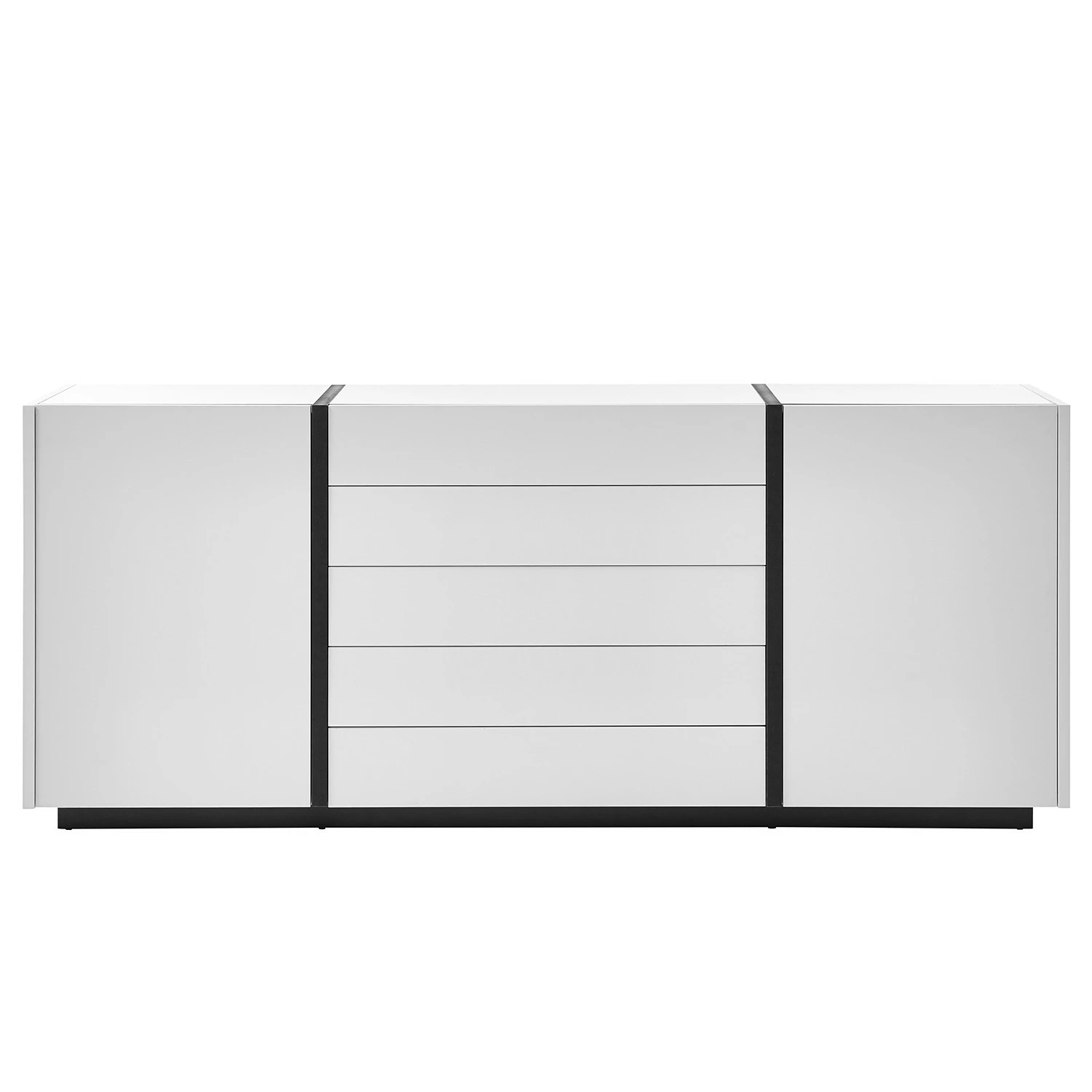 Loftscape Sideboard Muuga I - Weiß / Grau 6 Loftscape Sideboard Muuga I - Weiß / Grau – Bild 4