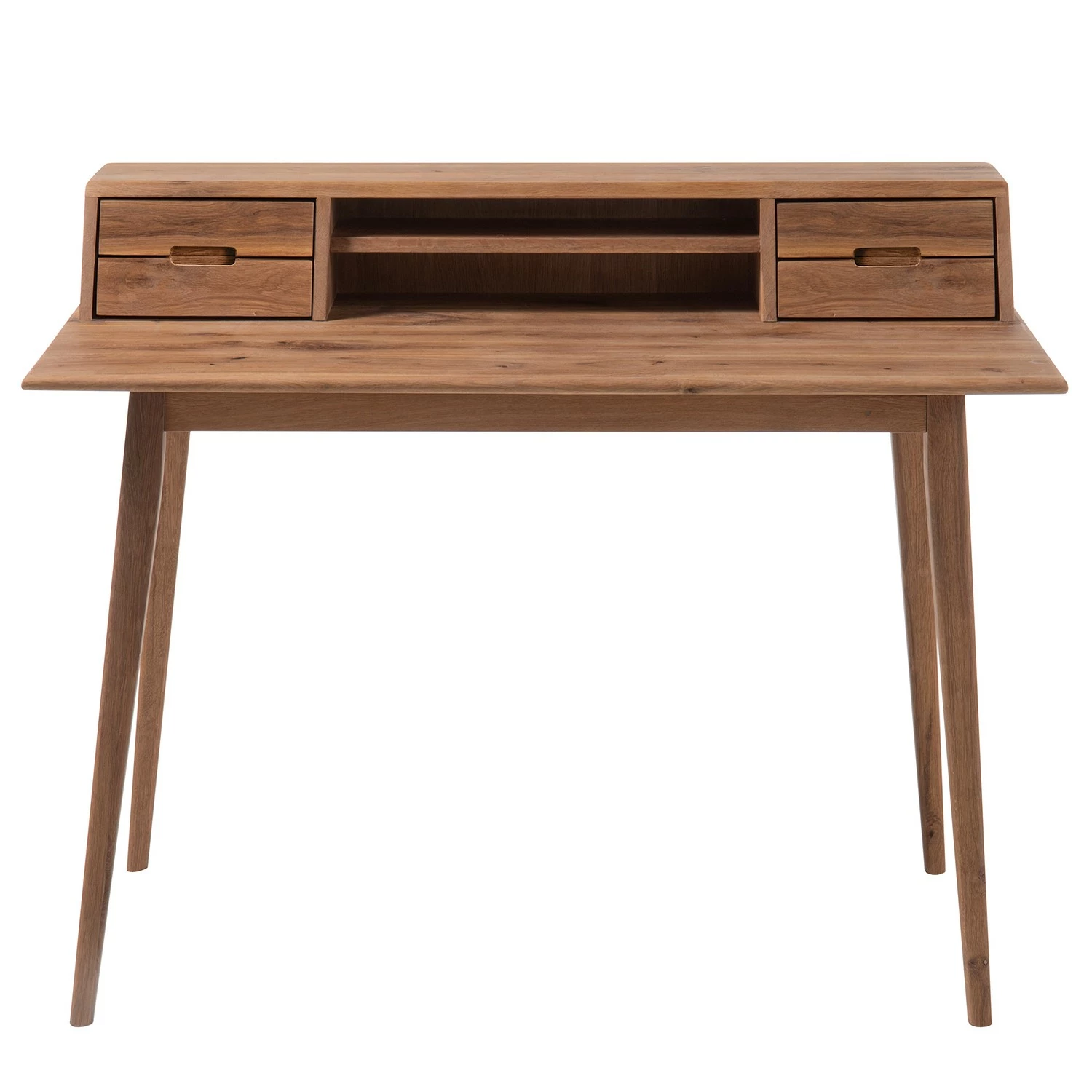 Furnitive Schreibtisch Mendon - Eiche massiv 6 Furnitive Schreibtisch Mendon - Eiche massiv – Bild 4