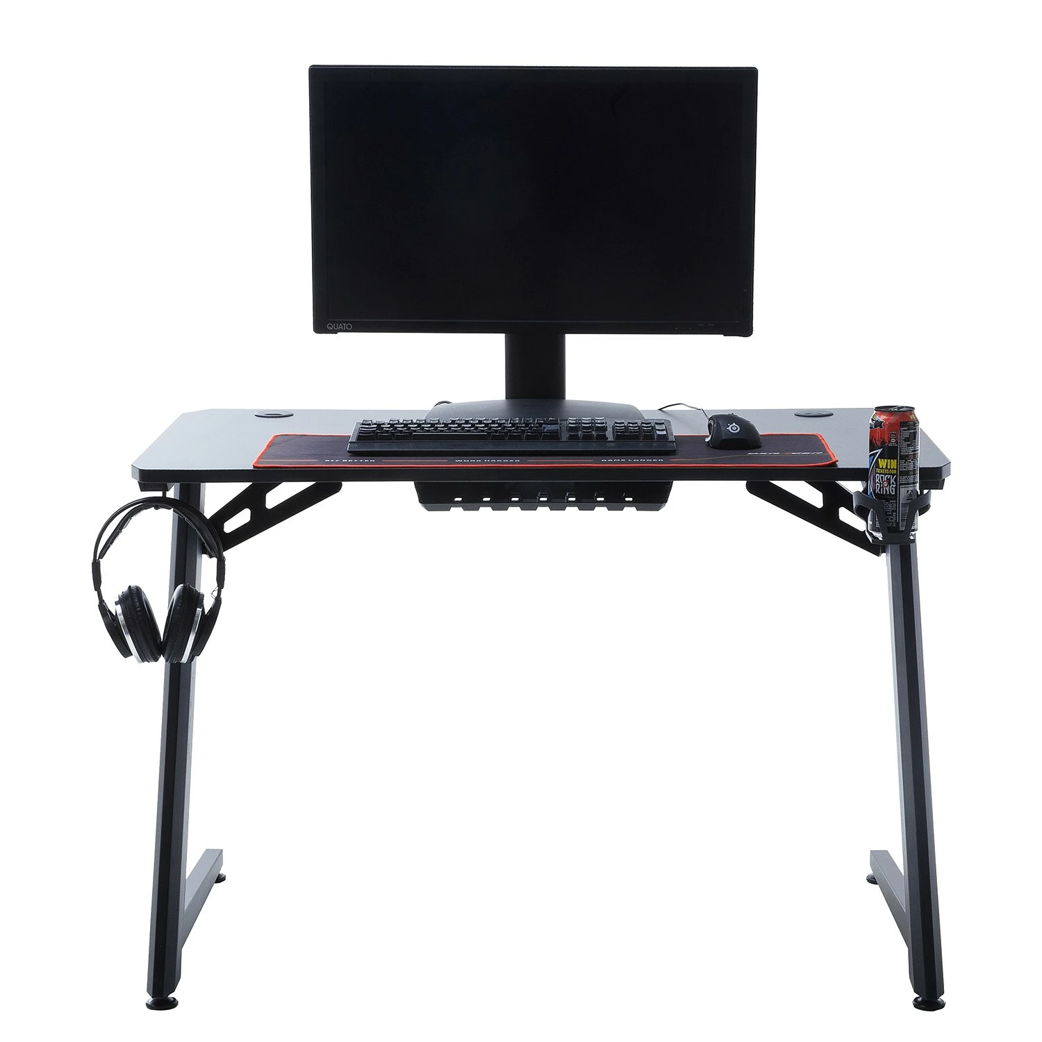 DXRacer Gaming Desk Basic - Carbonoptik / Schwarz 6 DXRacer Gaming Desk Basic - Carbonoptik / Schwarz – Bild 4