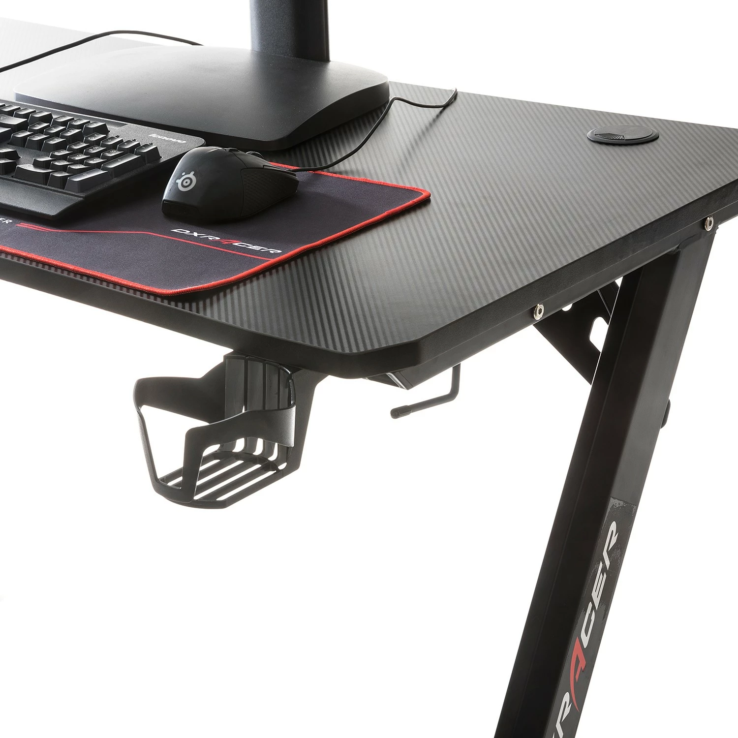 DXRacer Gaming Desk Basic - Carbonoptik / Schwarz 8 DXRacer Gaming Desk Basic - Carbonoptik / Schwarz – Bild 6