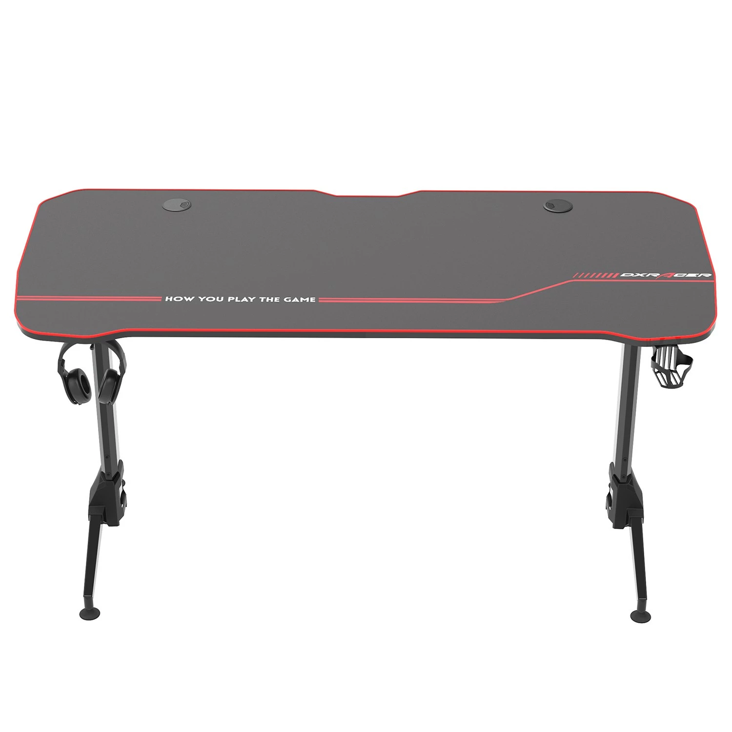 DXRacer Gaming Desk Ultra - (höhenverstellbar) Carbonoptik / Schwarz 4 DXRacer Gaming Desk Ultra - (höhenverstellbar) Carbonoptik / Schwarz – Bild 2