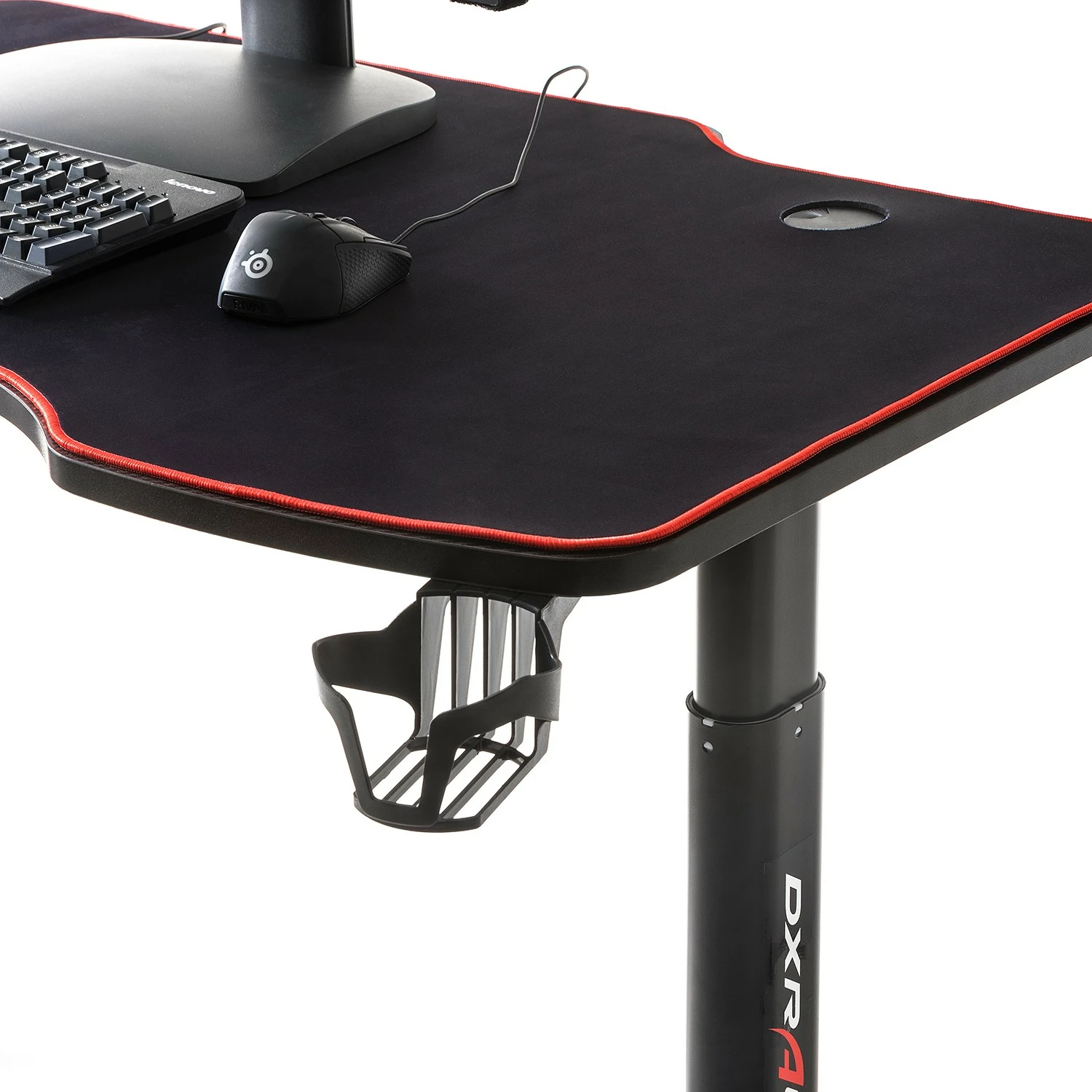 DXRacer Gaming Desk Ultra Plus - (höhenverstellbar) Carbonoptik / Schwarz 8 DXRacer Gaming Desk Ultra Plus - (höhenverstellbar) Carbonoptik / Schwarz – Bild 6