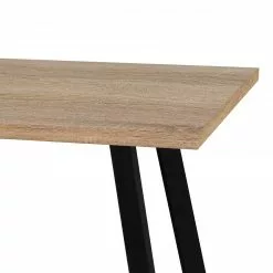 Furnitive Schreibtisch Unieux II - Eiche Sägerau Dekor - Breite: 140 cm - Schwarz -Büromöbel Verkäufe 1000265526 210520 14003100306 DETAILS P000000001000265526