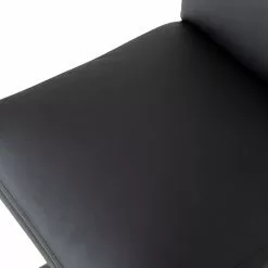 Fredriks Bürostuhl Abud - Kunstleder / Stahl - Schwarz -Büromöbel Verkäufe 1000267826 220823 070 DETAILS P000000001000267826